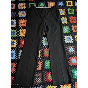 Tommy Hilfiger Black Straight-Leg Dress Pants